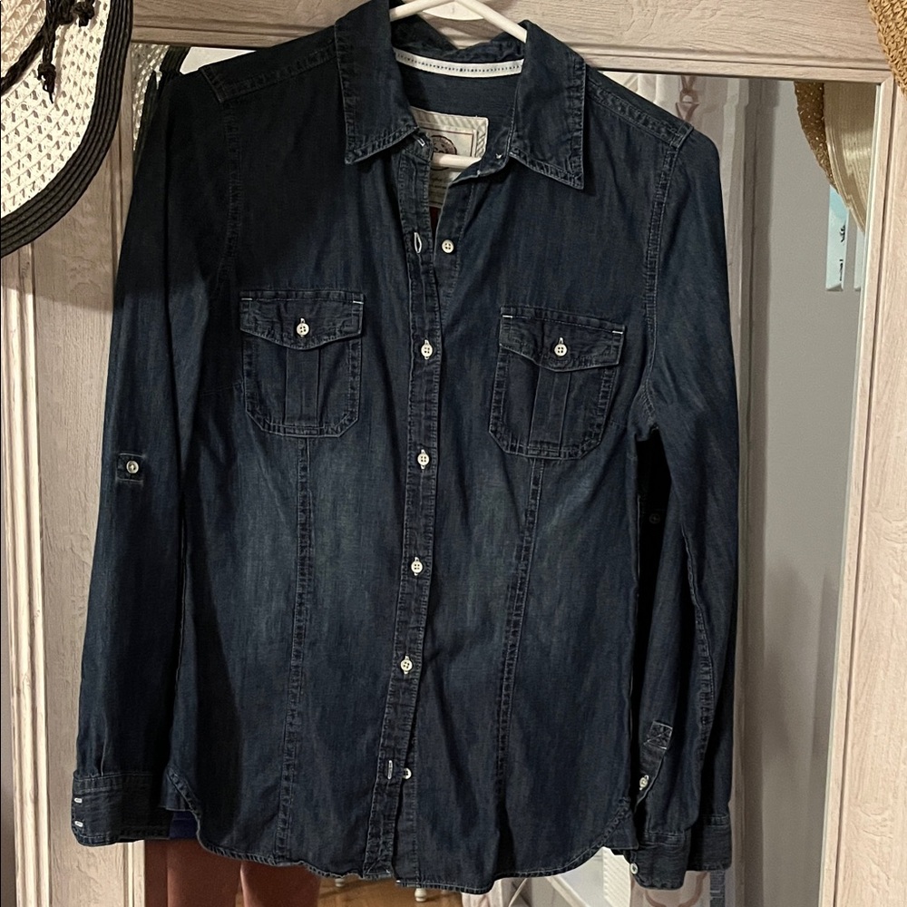 SO Blue Denim Shirt